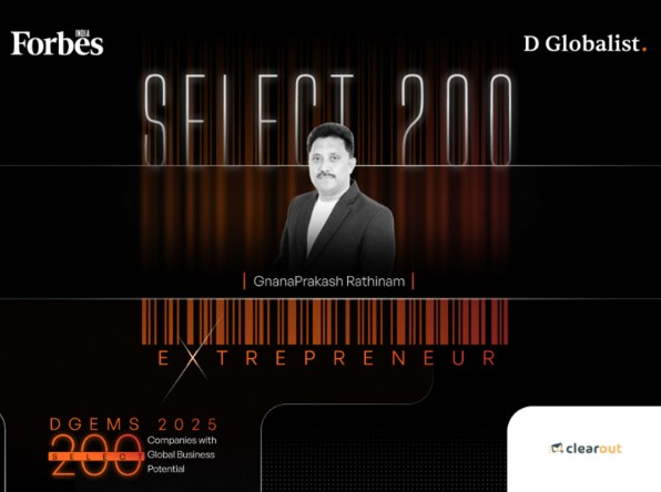 Clearout Recognized in Forbes India DGEMS Select 200 - 2025 Cohort