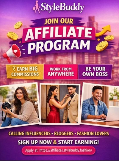 StyleBuddy-Disrupts-Indias-Fashion-Tech-Landscape-with-the-Launch-of-its-Strategic-Affiliate-Program-for-the-‘Passion-Economy